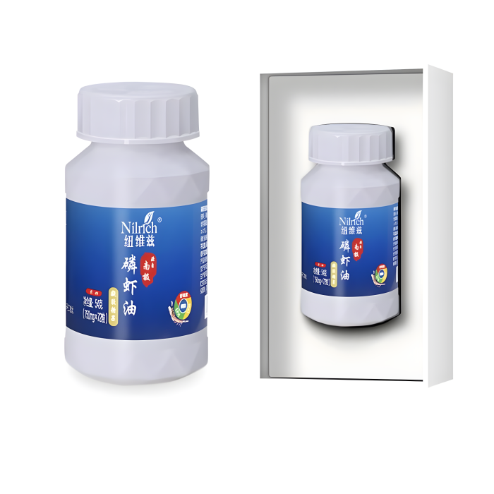 NILRICH Гелевые капсулы с маслом криля, 72 шт.