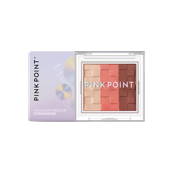 PINK POINT Шоколадное трио теней для век,  2,5 г