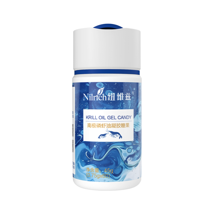 NILRICH Гелевые капсулы с маслом криля с высоким содержанием фосфолипидов 56%