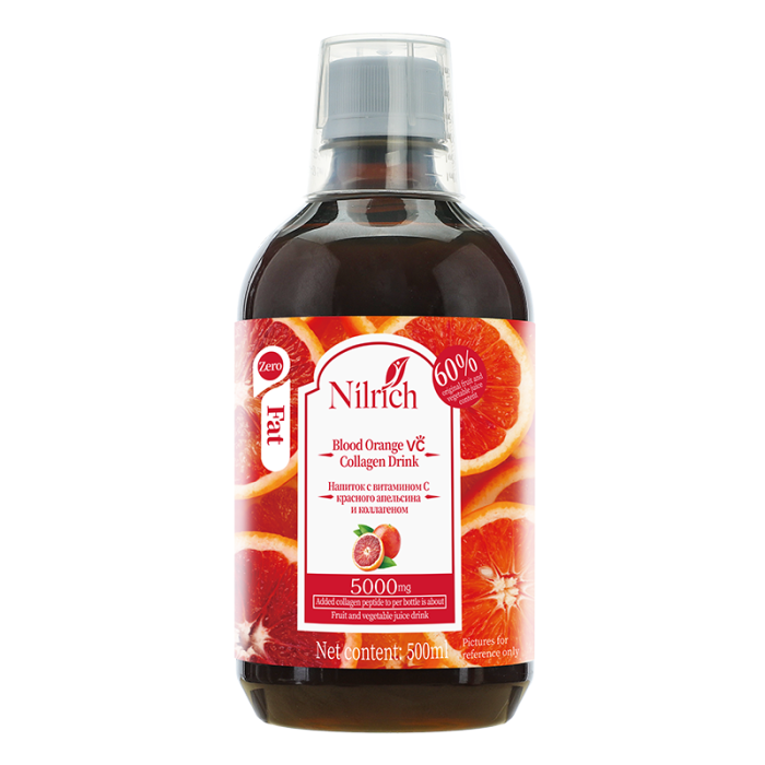 NILRICH Коллагеновый напиток красный апельсин с витамином C