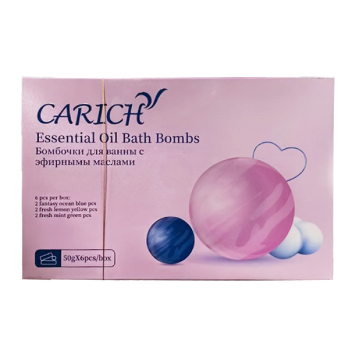 CARICH Бомбочки для ванны с эфирными маслами